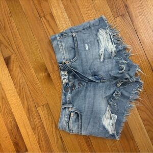 Free people Jean shorts 27